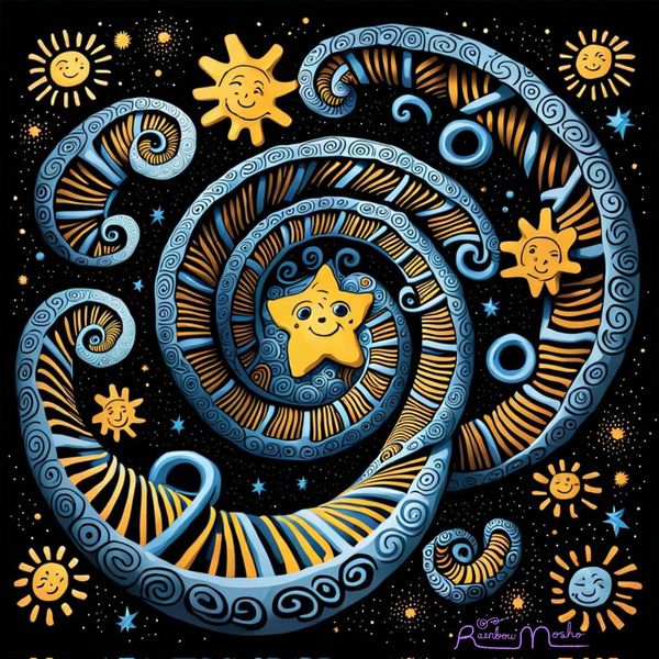 Art created with AI -  It is on the moon with Moonmars Museum.