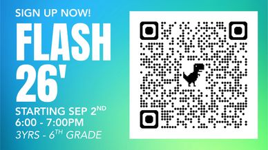 Sign up for Flash 26' event on September 2nd.