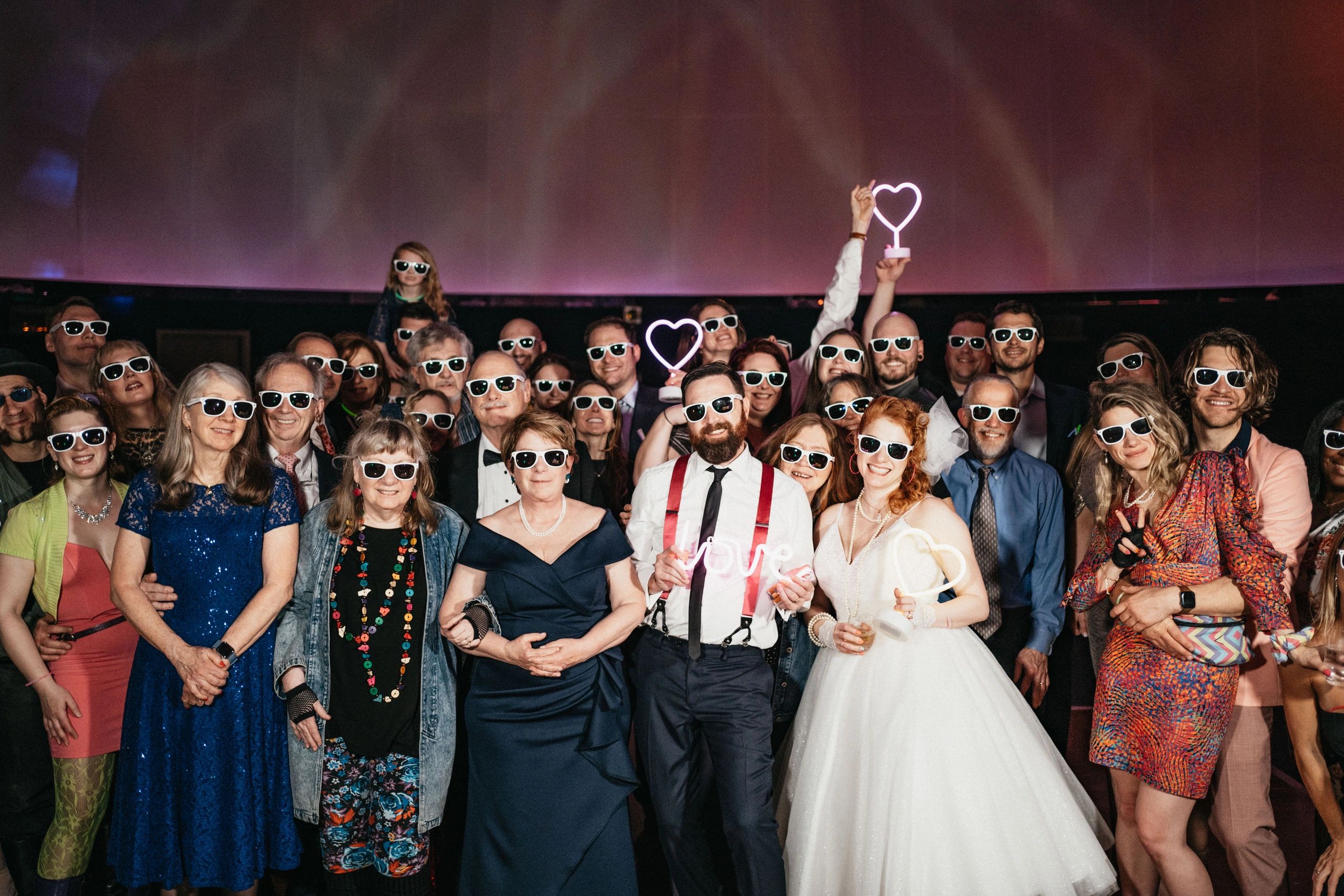 A Gatsby-Style Franklin Institute Wedding With The Coolest Selfie Station