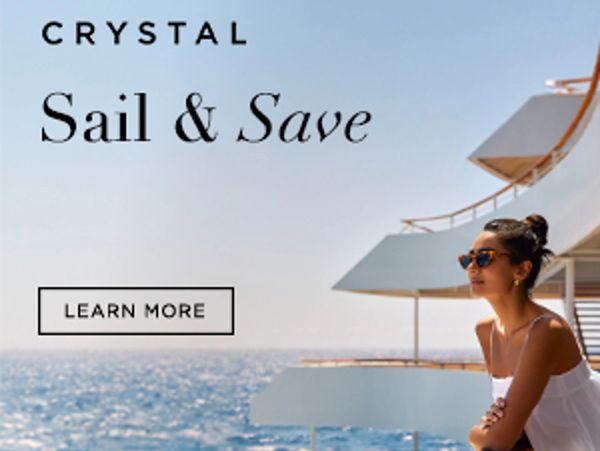 Crystal Sail & Save Offer