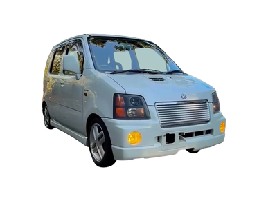2000 Suzuki Wagon R RR White with turbo engine K6A from Japan