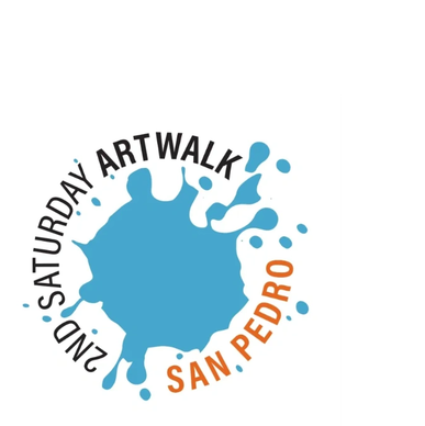 Logo for 2nd Saturday Art Walk San Pedro.
