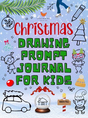 Drawing Prompt Journal: drawing prompts for adults - drawing prompts for  kids