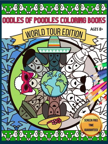 Oodles Most Awesome Travel Journal for Kids: Create a travel memory book -  learn new things - do fun activities - journaling, drawing, coloring,  puzzles, games! (Oodles Coloring Books Series): Oodles Book
