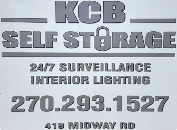 Self storage sign