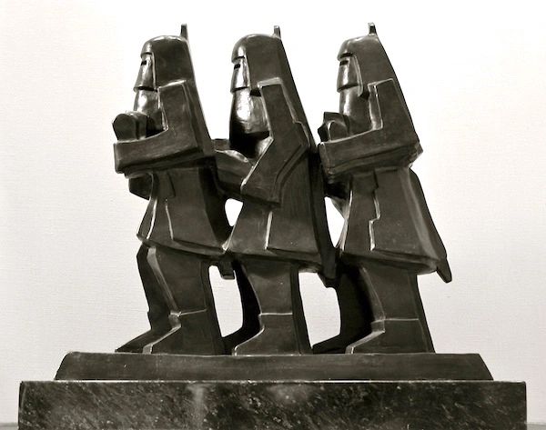 Bronze, Procession, Ed Mell