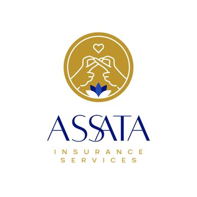 Logo of Assata Insurance Services with hands forming a heart symbol.
