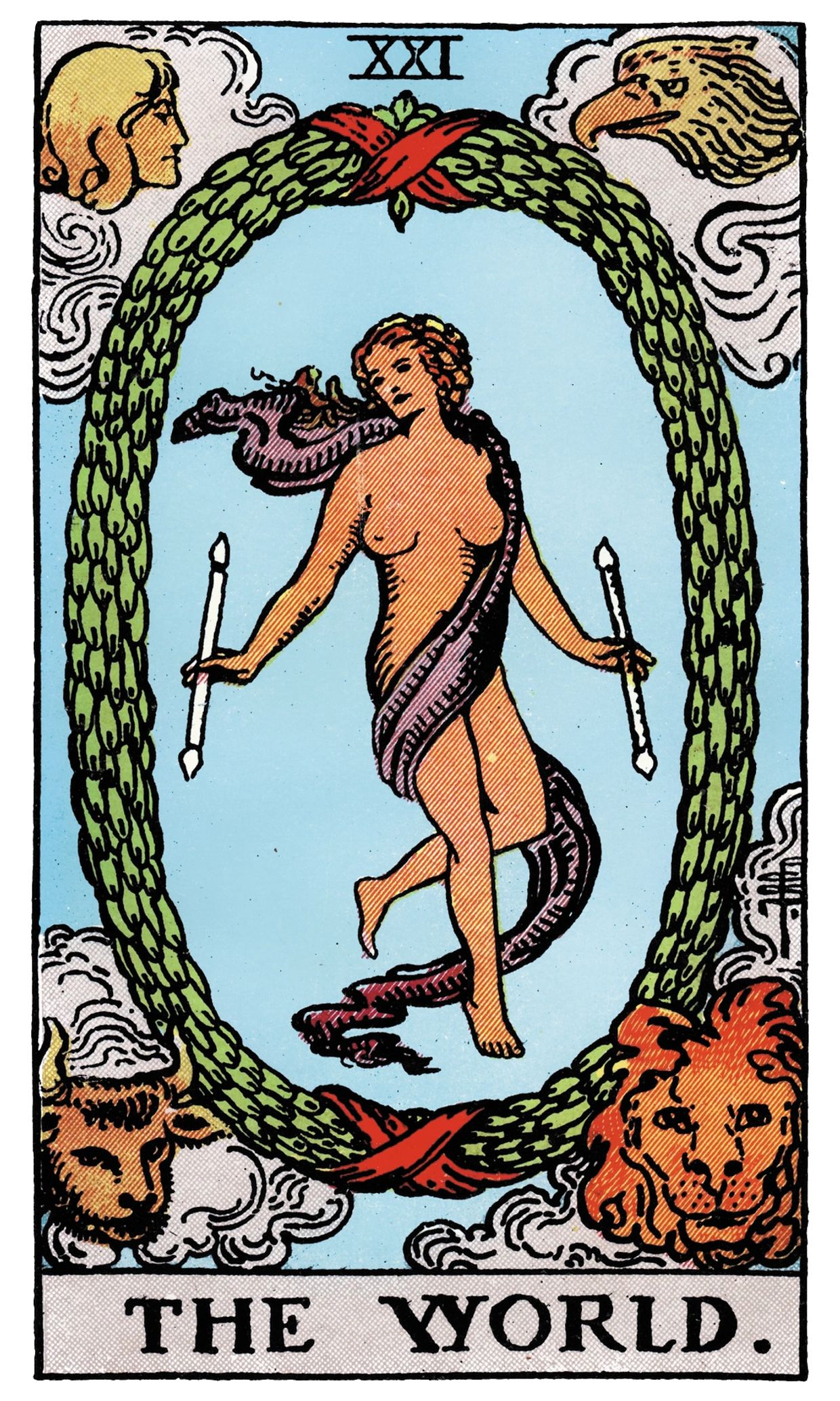 World - Major Arcana, Rider Waite