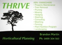 Thrive Horticultural Planning