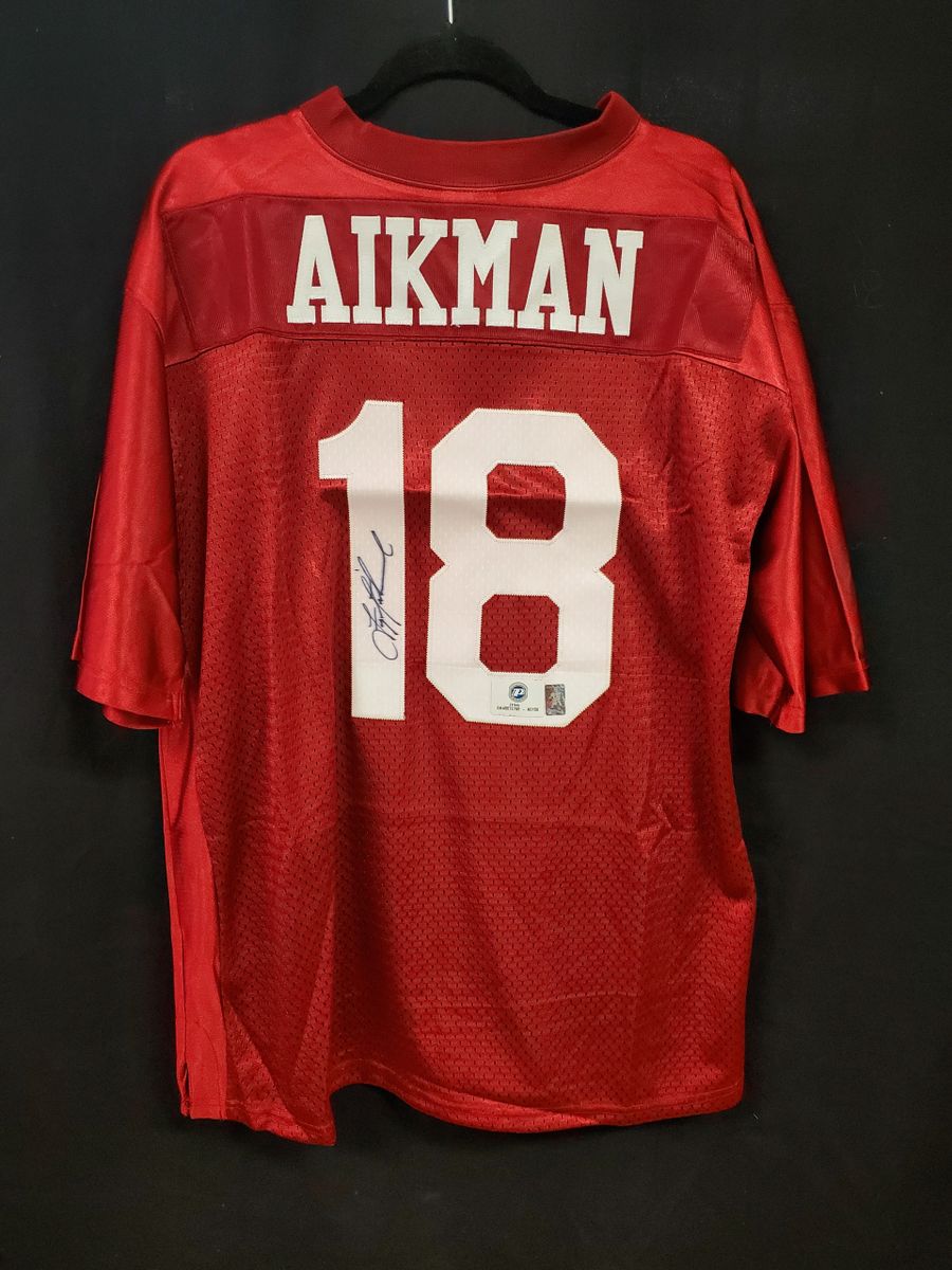 signed aikman jersey