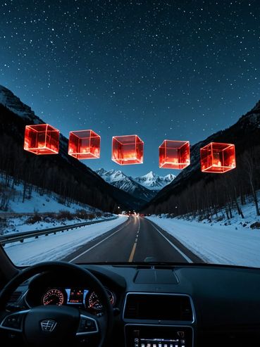 A reenactment of a ufo sighting 