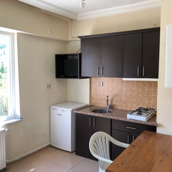 A kitchen interior of Anakent Apartmani building