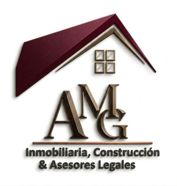Logo for AMG real estate, construction, and legal advisory services.