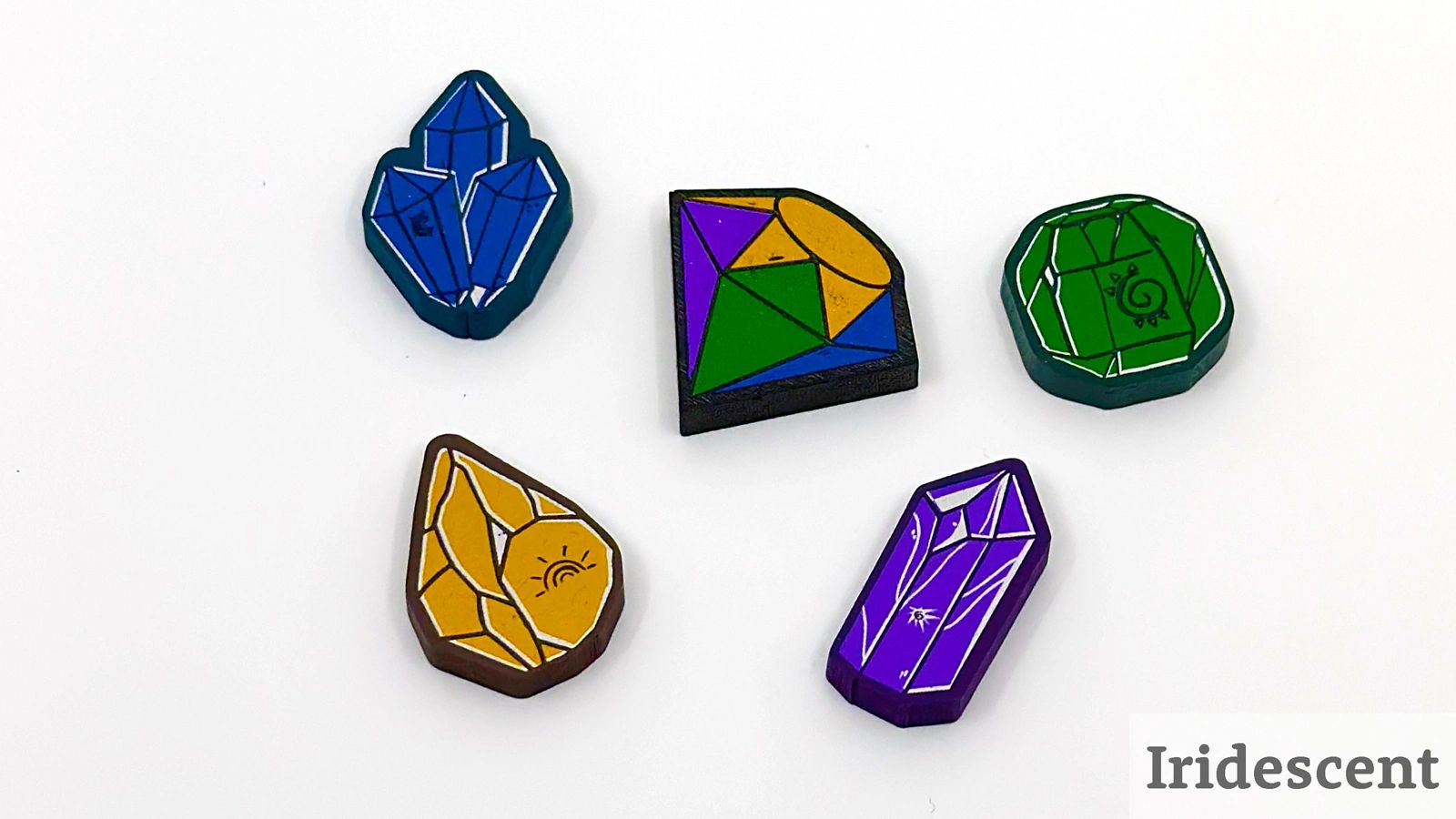 Gems of Iridescia - Iridescent Edition Gem Tokens