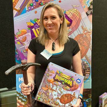 Tabitha Knight scores 108 points playing Gems of Iridescia at WellyCon 2026
