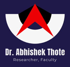 Dr. Abhishek Thote (Researcher, Faculty)