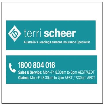 Contact details for Terri Scheer, Australia's leading landlord insurance specialist.