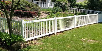 A beautifully designed ornamental fence with intricate patterns, adds elegance and sophistication.