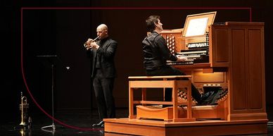 Haunted Harmonies Featuring Caleb Hudson, Trumpet, and Greg Zelek, Northrop Organist