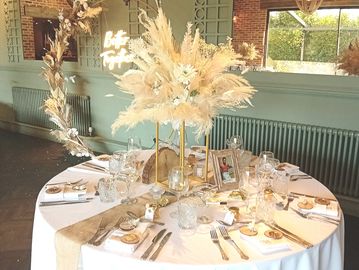 The Croft wedding reception 