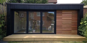 Garden cabin and office fitter
