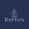 Elegant logo with a sailing ship and 'Repton' text.