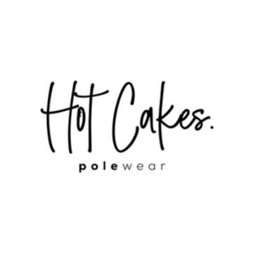 Logo for Hot Cakes pole wear brand.