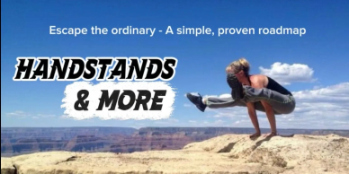 Handstand outside