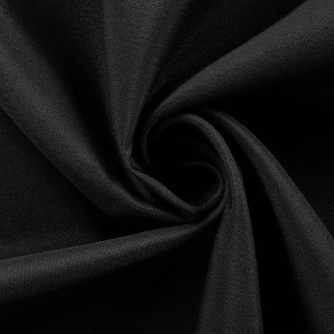 black napkins