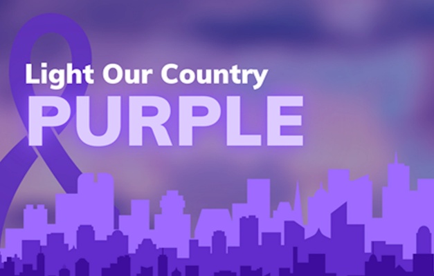 Light Our Country Purple (IOAD)
