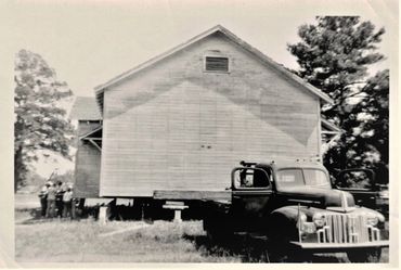 School house move in the 1940's