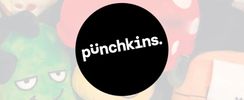 Black circle logo with the word 'pünchkins.' in white text.