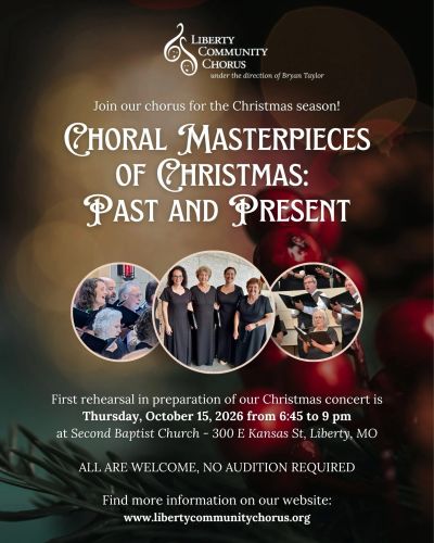 Sing with the Liberty Community Chorus.