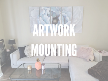Artwork Mounting by Home Elevations