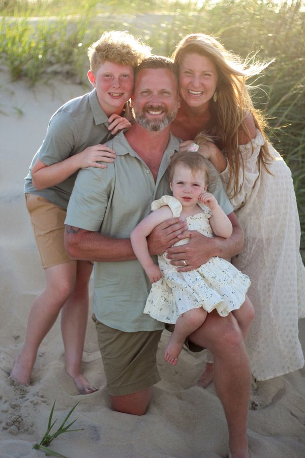 Outer Banks Family  Beach Portrait