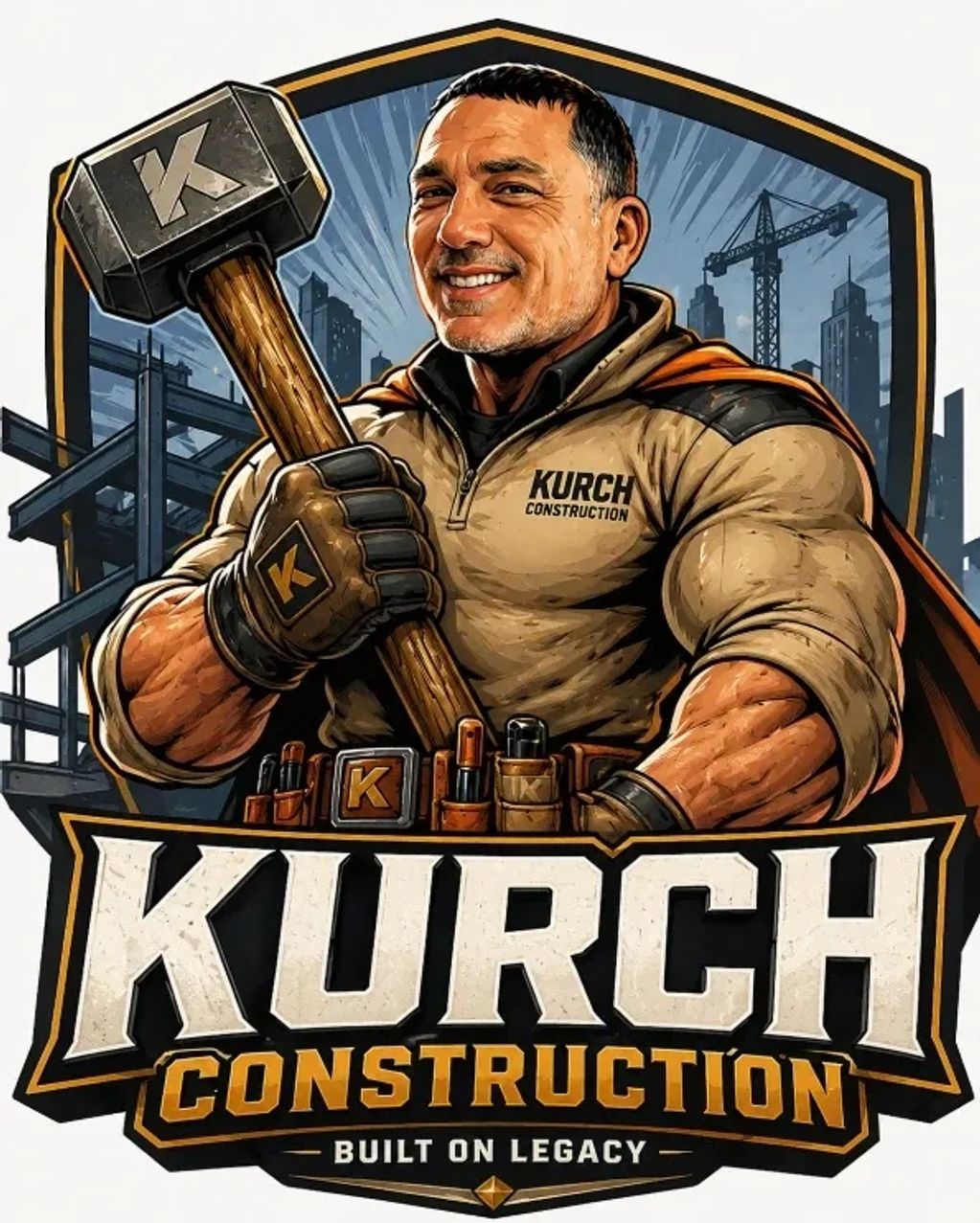 Steve the owner of Kurch Construction. 