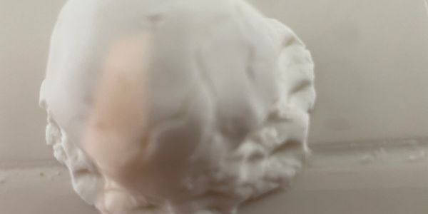 Our white and fluffy Cloud Dough
