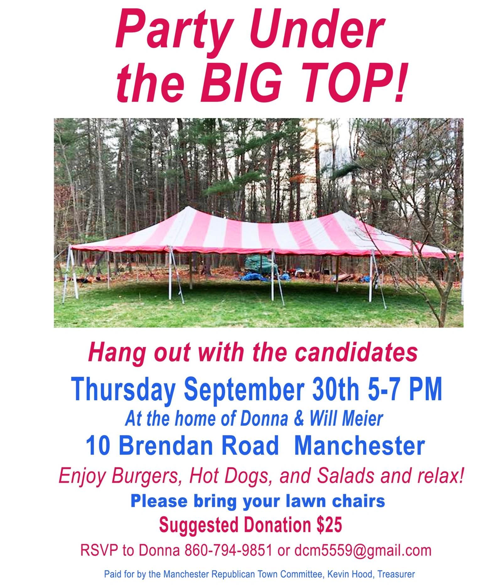 Party Under the Big Top - 9-30-2021