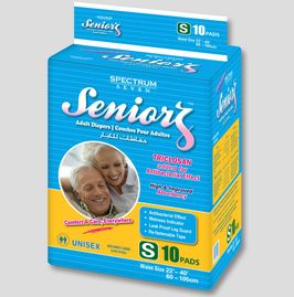 ADULT DIAPERS - SENIORZ BRAND