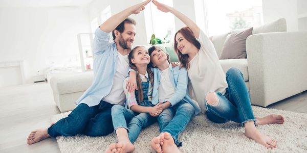 Family is happy and healthy with better indoor air quality because they sealed ductwork at home