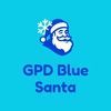 Galveston Blue Santa