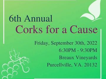 LAWS
6th Annual Corks for a Cause
Friday, September 30, 2022