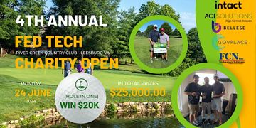 Fed Tech Charity Open 2024 - Fourth Annual
Monday, June 24, 2024
River Creek Golf Club
Leesburg, VA