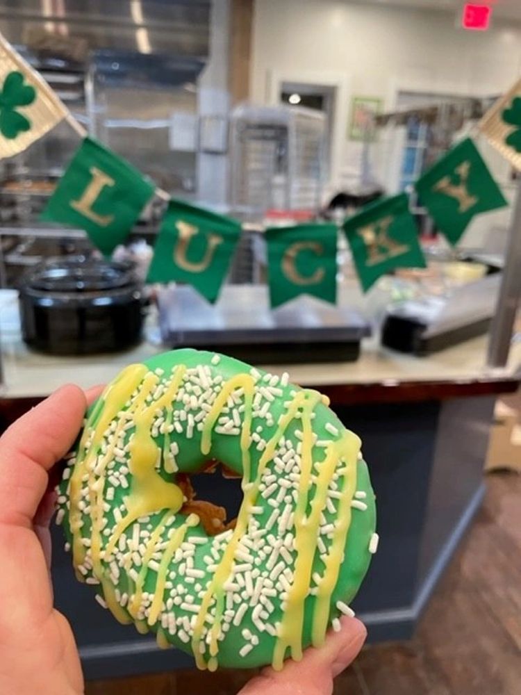 Captain Baker Donut Shop Bakery Breakfast Restaurant, Coffee, Donuts