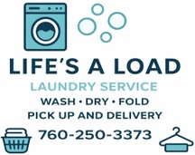 Life's a Load Laundry Service (760)250-3373