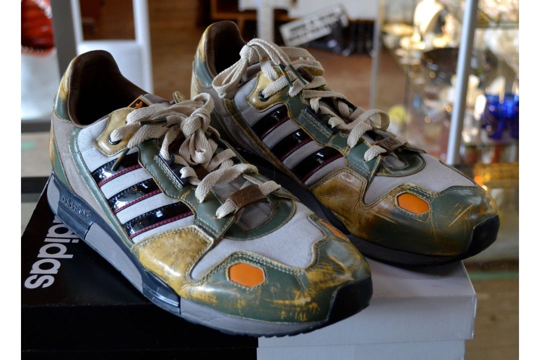 Adidas Wars ZX800 Boba Fett Shoes UK 11.5 New Never Worn Limited Edition
