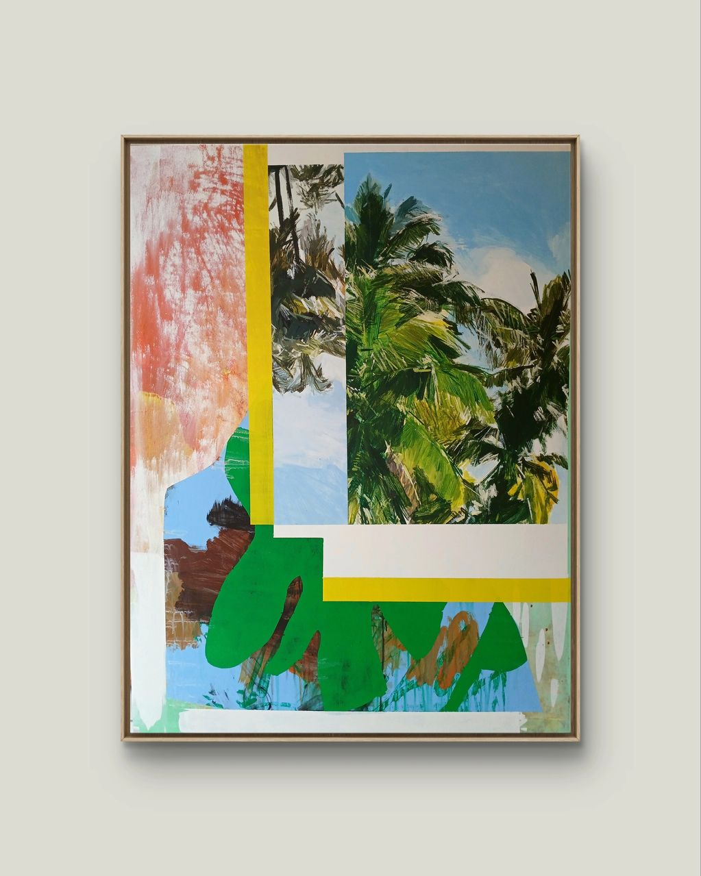  EN VERDES PASTOS
 acrylic on canvas, 36 X 48 in, 2025

