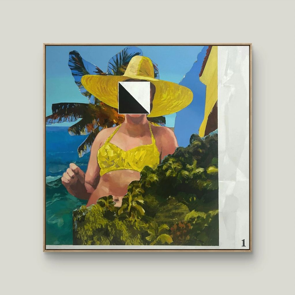 MAR Y MONTE
oil on canvas, 55 X 55 in, 2025