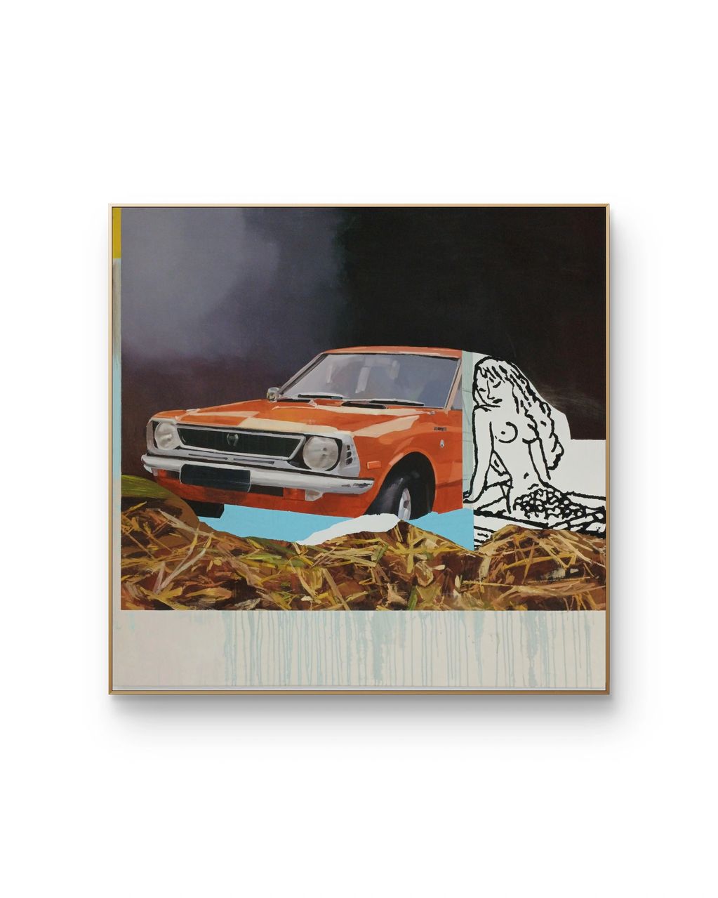 NIÑOS DEL CAÑAVERAL 
oil on canvas, 55 X 55 in, 2025