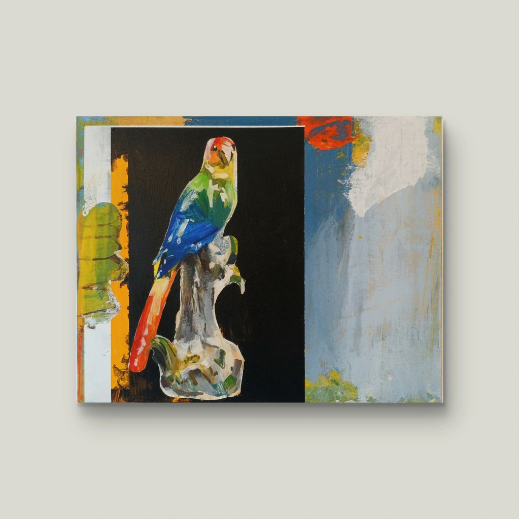 AVES DE ARCILLA I
acrylic paint on canvas, 14 X 11 in, 2026
